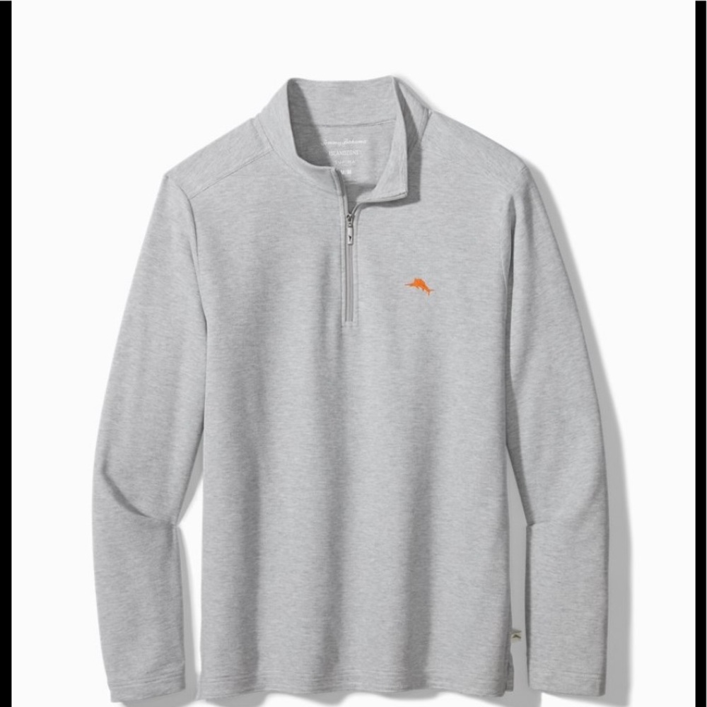 Tommy Bahama Long Sleeve “Emfielder” 1/2 …